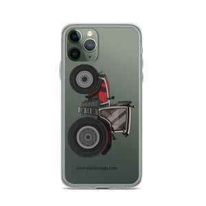 The Tractor Mugs Store iPhone 11 Pro Massey Ferguson 8S 265 (2020) | Clear Case for iPhone® Quality Farmers Merch