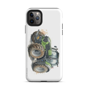 The Tractor Mugs Store iPhone 11 Pro Max Deutz-Fahr 9340 Watercolor | Tough Case for iPhone® Quality Farmers Merch