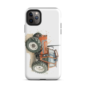 The Tractor Mugs Store iPhone 11 Pro Max FIAT 110-90 DT Watercolor | Tough Case for iPhone® Quality Farmers Merch
