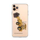 The Tractor Mugs Store iPhone 11 Pro Max Ford 550 Backhoe | Clear Case for iPhone® Quality Farmers Merch