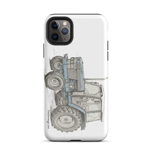 The Tractor Mugs Store iPhone 11 Pro Max Ford 6640 Pencil Sketch | Tough Case for iPhone® Quality Farmers Merch