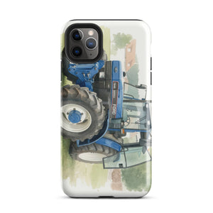 The Tractor Mugs Store iPhone 11 Pro Max Ford 7840 Watercolor | Tough Case for iPhone® Quality Farmers Merch