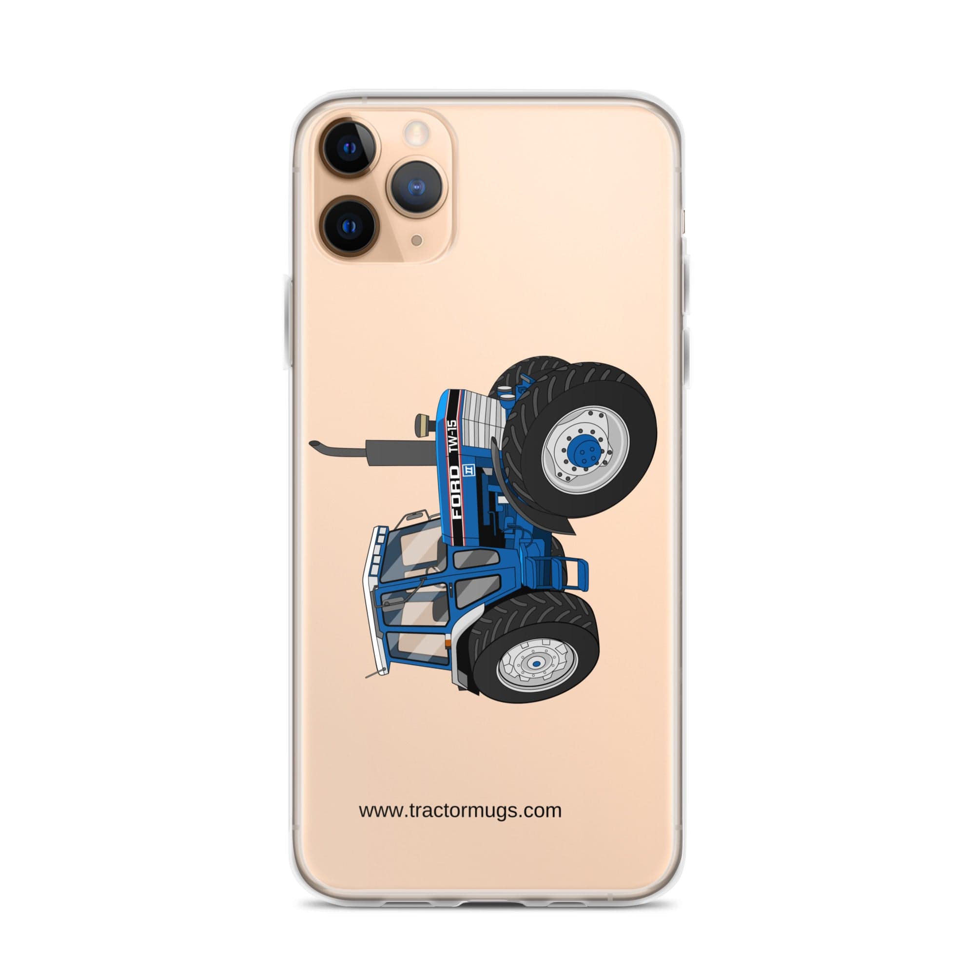 The Tractor Mugs Store iPhone 11 Pro Max Ford TW 15  | Clear Case for iPhone® Quality Farmers Merch