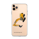 The Tractor Mugs Store iPhone 11 Pro Max JCB 370 LC | Clear Case for iPhone® Quality Farmers Merch