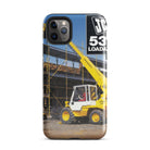 The Tractor Mugs Store iPhone 11 Pro Max JCB Loadall 530 Brochure | Tough Case for iPhone® Quality Farmers Merch