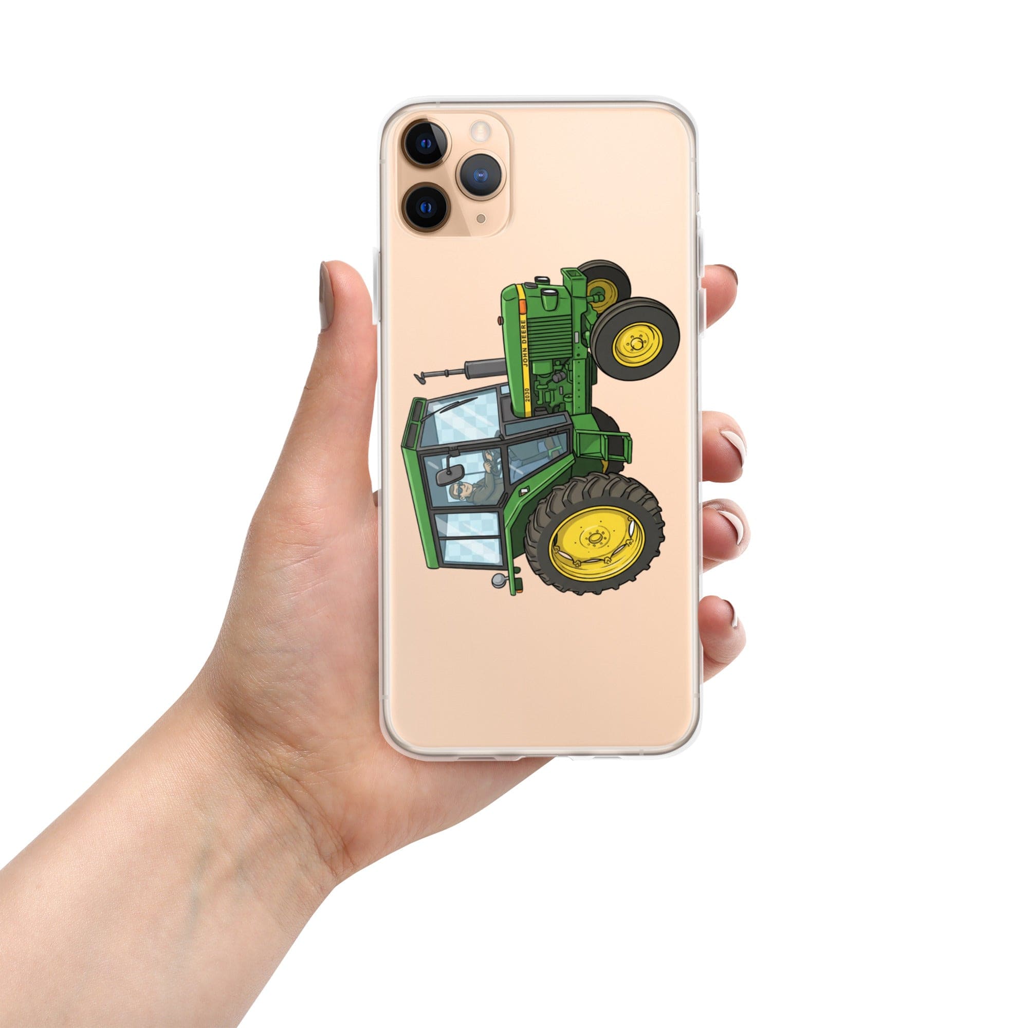 The Tractor Mugs Store iPhone 11 Pro Max John Deere 3020 | Clear Case for iPhone® Quality Farmers Merch
