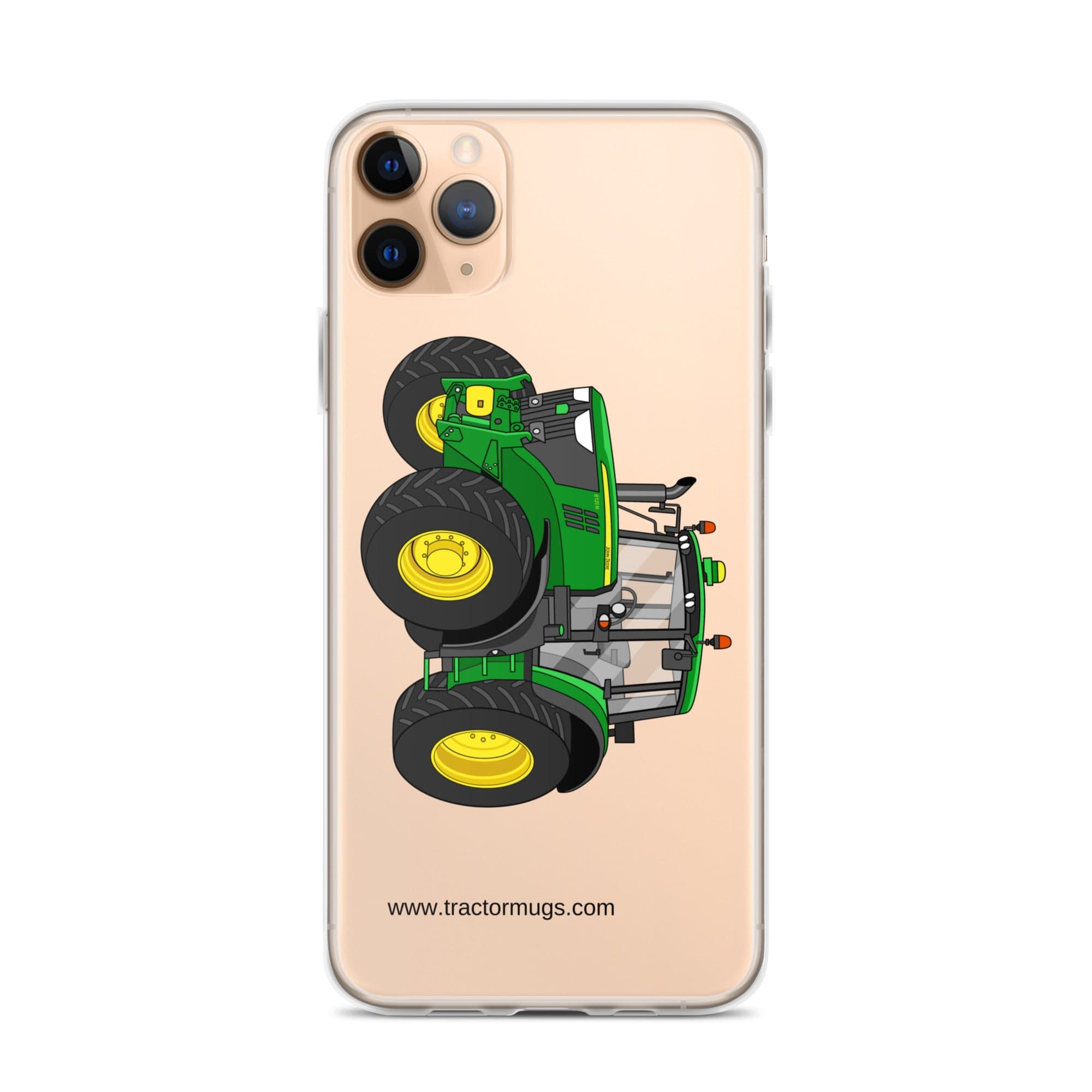 The Tractor Mugs Store iPhone 11 Pro Max John Deere 6120 M | Clear Case for iPhone® Quality Farmers Merch
