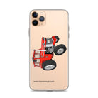 The Tractor Mugs Store iPhone 11 Pro Max Massey Ferguson 185  |  Clear Case for iPhone® Quality Farmers Merch