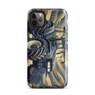 The Tractor Mugs Store iPhone 11 Pro Max New Holland TM 155  | Art Deco Tough Case for iPhone® Quality Farmers Merch
