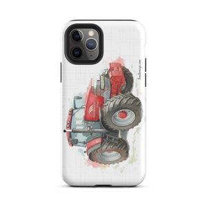 The Tractor Mugs Store iPhone 11 Pro McCormick MTX 200 Watercolor | Tough Case for iPhone® Quality Farmers Merch