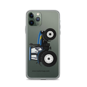 The Tractor Mugs Store iPhone 11 Pro New Holland TM 155 | Clear Case for iPhone® Quality Farmers Merch