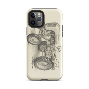 The Tractor Mugs Store iPhone 11 Pro Porsche Diesel A111 Pencil Sketch | Tough Case for iPhone® Quality Farmers Merch