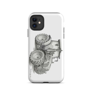 The Tractor Mugs Store iPhone 11 SAME Explorer 105 (Stage V) Pencil Sketch | Tough Case for iPhone® Quality Farmers Merch
