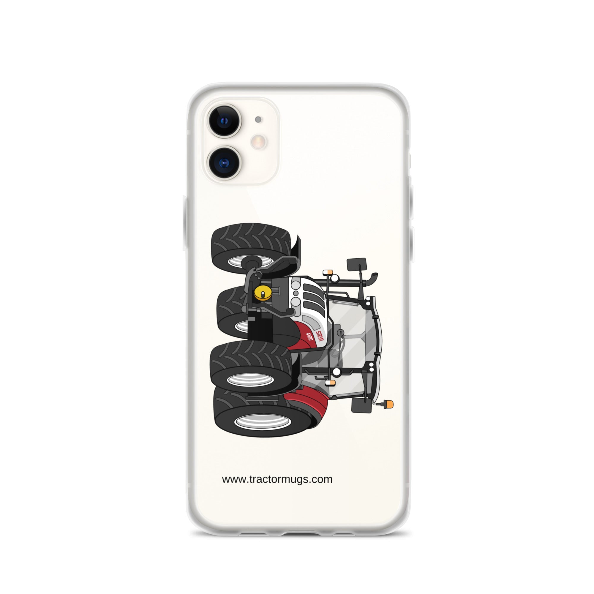 The Tractor Mugs Store iPhone 11 Steyr 4120 Plus | Clear Case for iPhone® Quality Farmers Merch