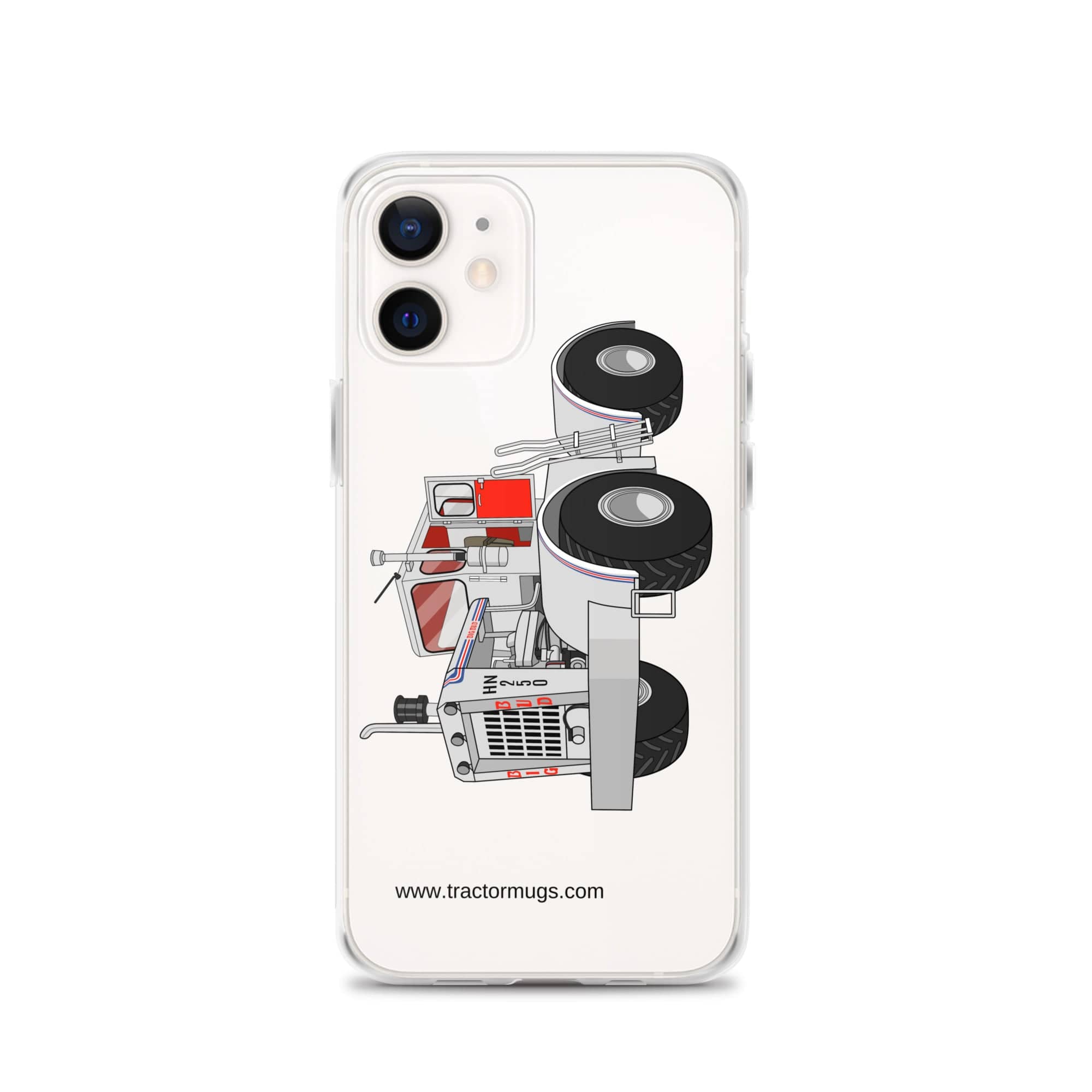 The Tractor Mugs Store iPhone 12 Big Bud Tractor | Clear Case for iPhone® Quality Farmers Merch