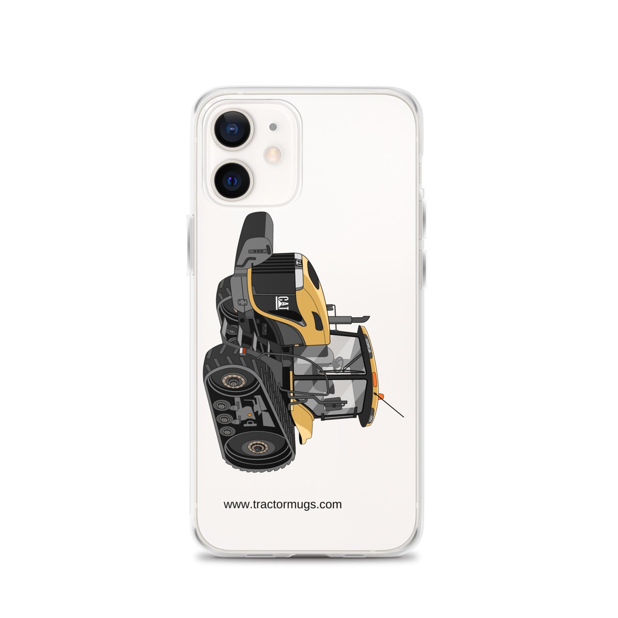 The Tractor Mugs Store iPhone 12 Challenger NT765A Crawler | Clear Case for iPhone® Quality Farmers Merch