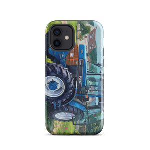 The Tractor Mugs Store iPhone 12 Ford 8340 Splash Art | Tough Case for iPhone® Quality Farmers Merch