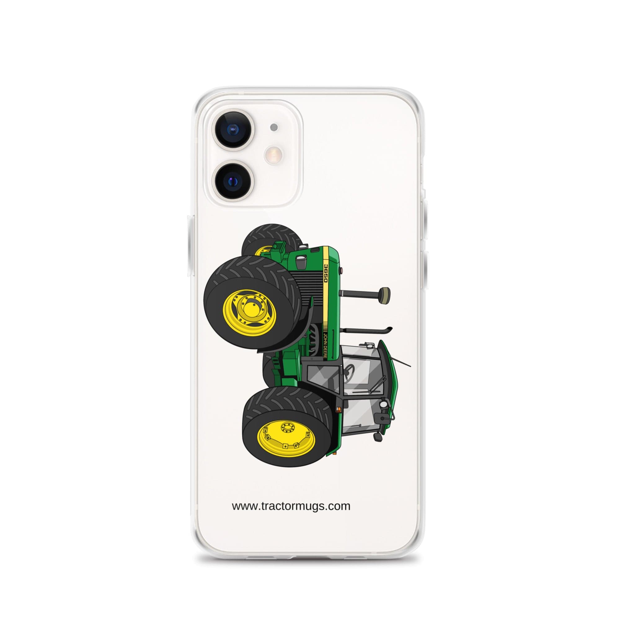 The Tractor Mugs Store iPhone 12 John Deere 3650 | Clear Case for iPhone® Quality Farmers Merch