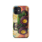 The Tractor Mugs Store iPhone 12 John Deere 4755 Splash Art | Tough Case for iPhone® Quality Farmers Merch