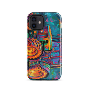 The Tractor Mugs Store iPhone 12 John Deere 6930 | Splash Art Tough Case for iPhone® Quality Farmers Merch