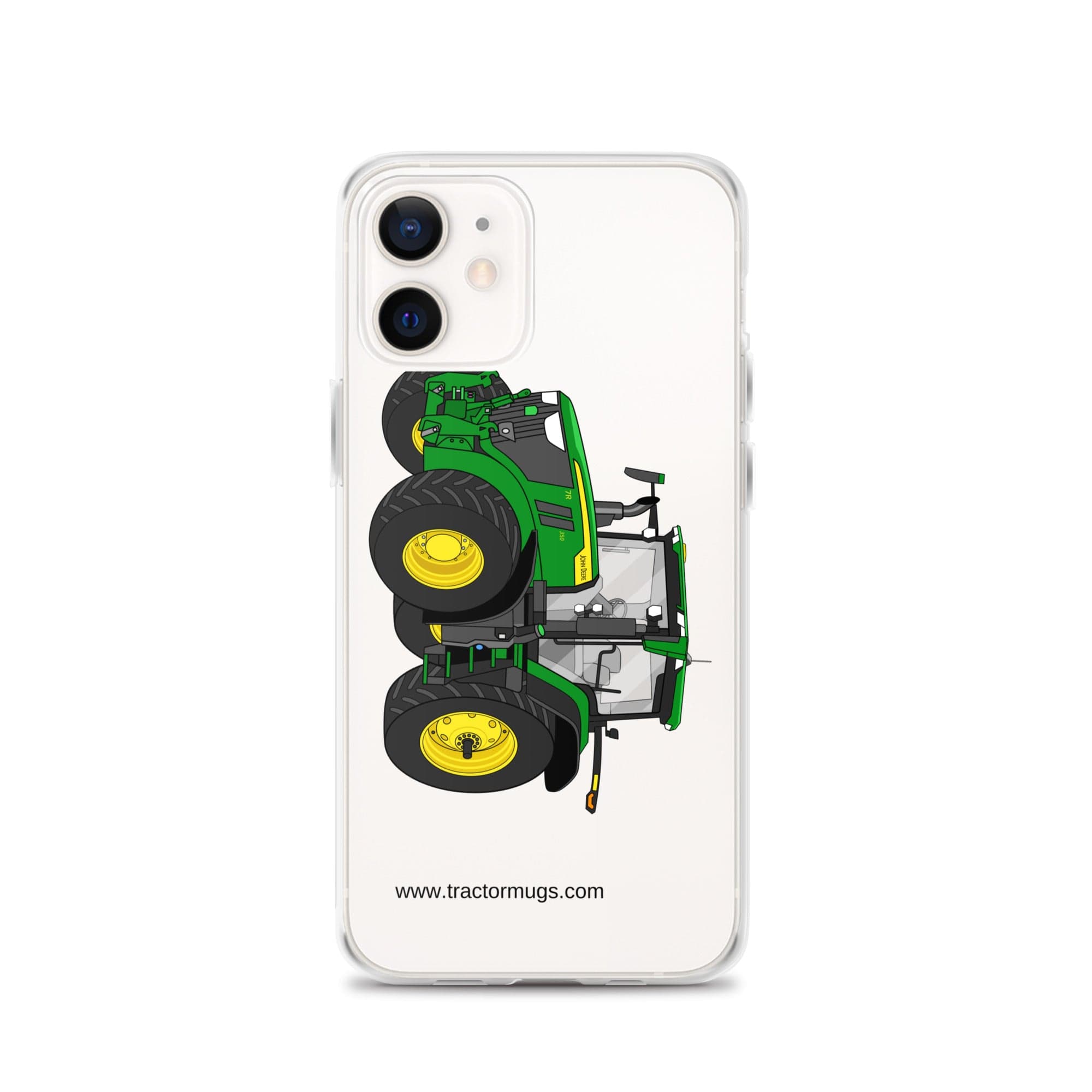 The Tractor Mugs Store iPhone 12 John Deere 7R 350 Aut Power | Clear Case for iPhone® Quality Farmers Merch