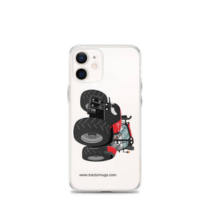 The Tractor Mugs Store iPhone 12 mini Case IH Optum 300 CVX | Clear Case for iPhone® Quality Farmers Merch
