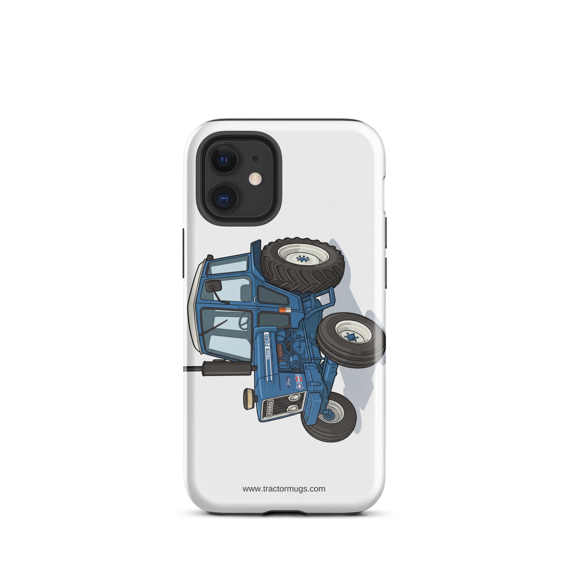 The Tractor Mugs Store iPhone 12 mini Ford 7600 | Tough Case for iPhone® Quality Farmers Merch