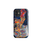 The Tractor Mugs Store iPhone 12 mini JCB 3C II | Splash Art Tough Case for iPhone® Quality Farmers Merch