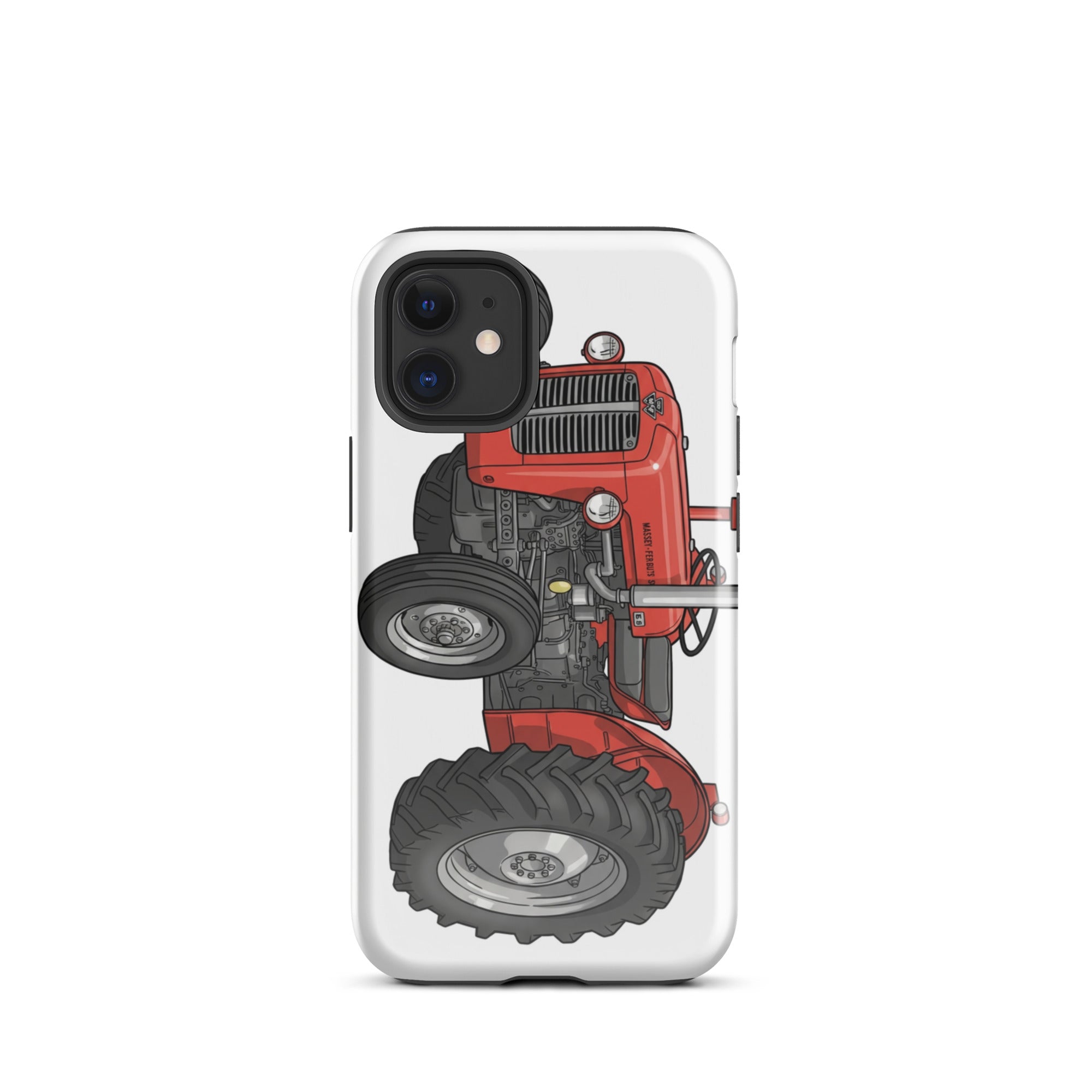 The Tractor Mugs Store iPhone 12 mini Massey Ferguson 35X | Tough Case for iPhone® Quality Farmers Merch