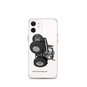 The Tractor Mugs Store iPhone 12 mini Massey Ferguson 7726S Black Beauty | Clear Case for iPhone® Quality Farmers Merch