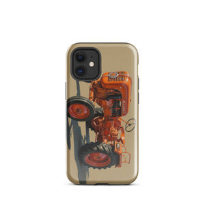The Tractor Mugs Store iPhone 12 mini Porsche Diesel A111 Oil Painting | Tough Case for iPhone® Quality Farmers Merch