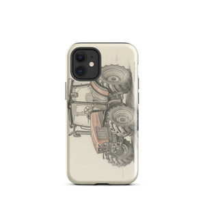 The Tractor Mugs Store iPhone 12 mini SAME Dorado Natural 70 (Stage V) Pencil Sketch | Tough Case for iPhone® Quality Farmers Merch