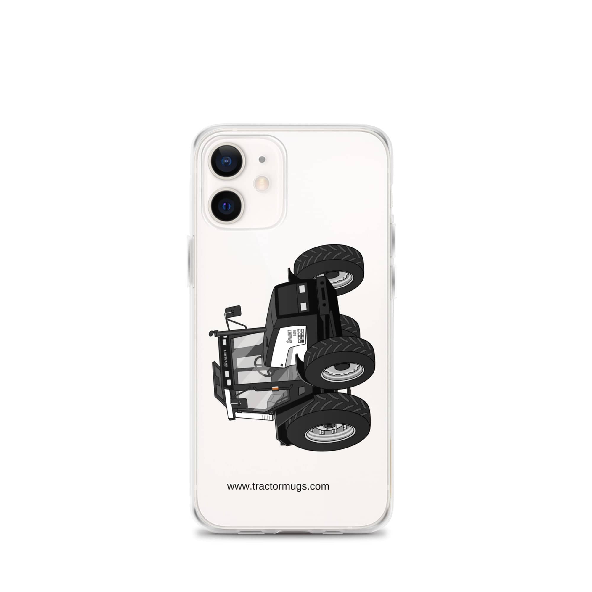 The Tractor Mugs Store iPhone 12 mini Valmet Mega 8600 | Clear Case for iPhone® Quality Farmers Merch