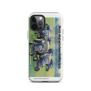 The Tractor Mugs Store iPhone 12 Pro Ford '000 Series Advert | Tough Case for iPhone® Quality Farmers Merch