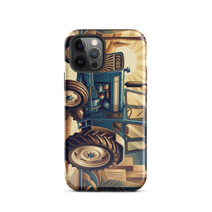 The Tractor Mugs Store iPhone 12 Pro Ford 5000 | Art Deco Tough Case for iPhone® Quality Farmers Merch