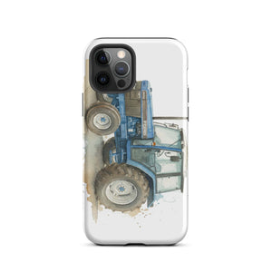 The Tractor Mugs Store iPhone 12 Pro Ford 6640 Watercolor | Tough Case for iPhone® Quality Farmers Merch