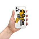 The Tractor Mugs Store iPhone 12 Pro JCB 435 Loader | Clear Case for iPhone® Quality Farmers Merch