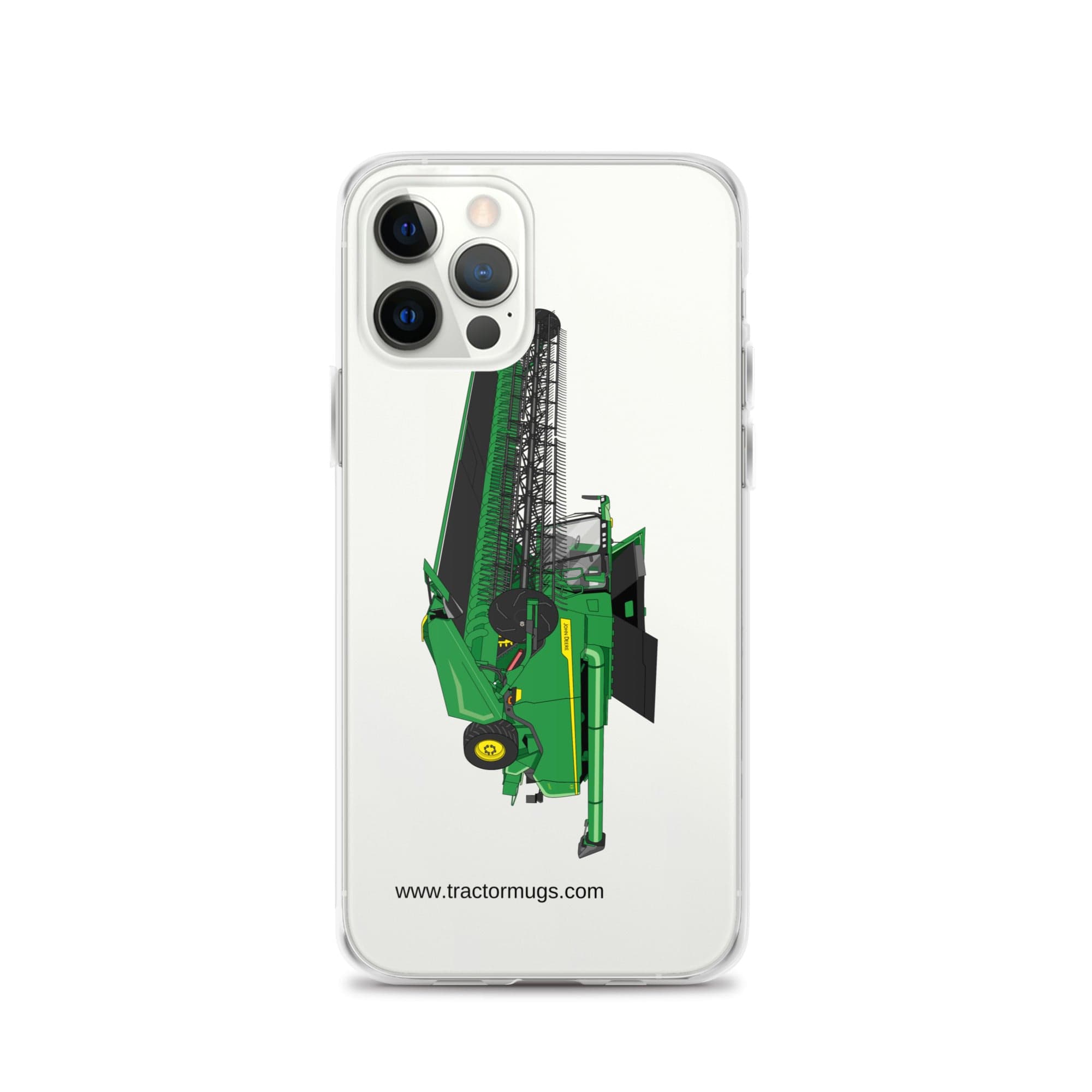 The Tractor Mugs Store iPhone 12 Pro John Deere X9 1100 Combine | Clear Case for iPhone® Quality Farmers Merch