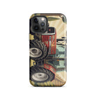 The Tractor Mugs Store iPhone 12 Pro Massey Ferguson 6180 | Art Deco Tough Case for iPhone® Quality Farmers Merch