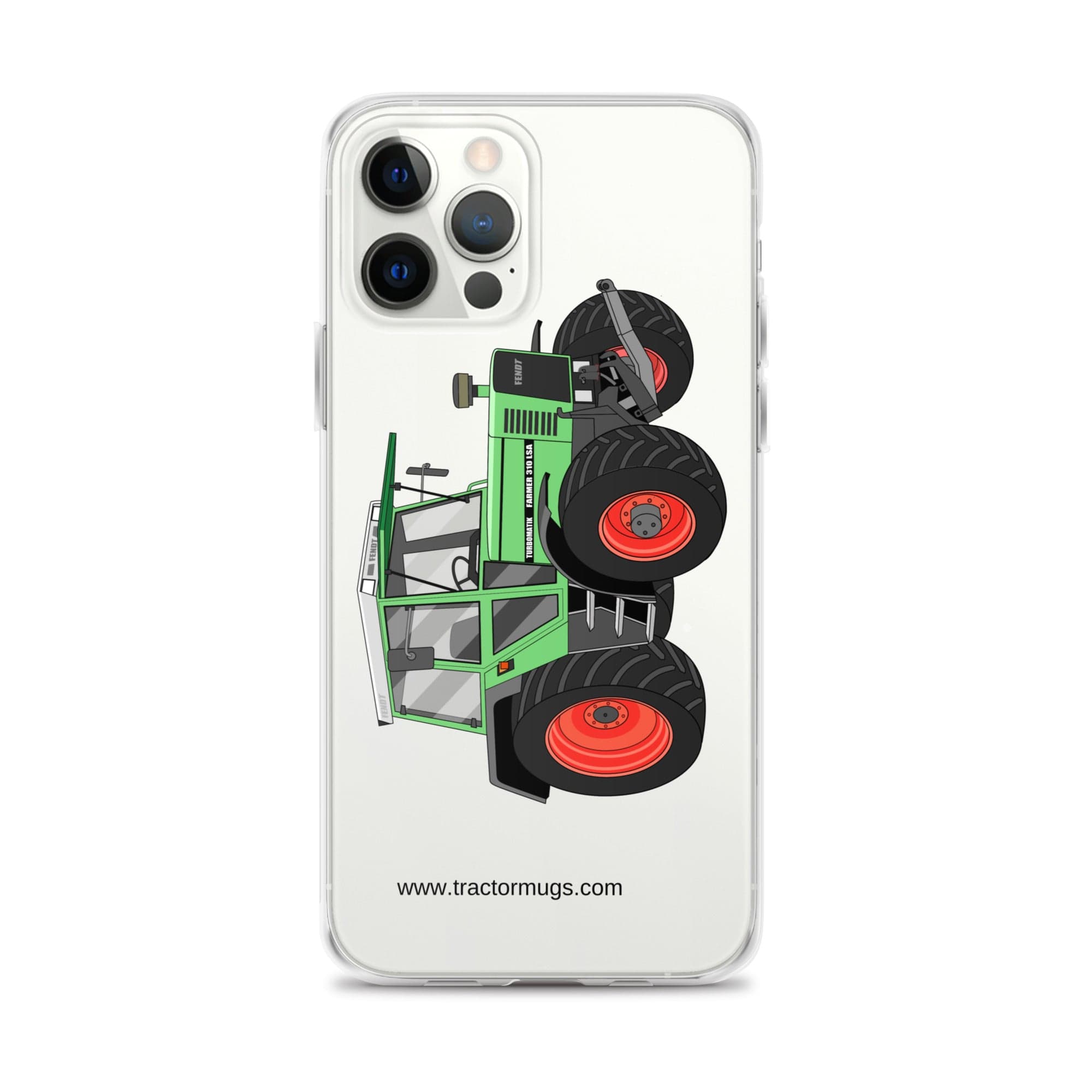 The Tractor Mugs Store iPhone 12 Pro Max Fendt 310 LSA  |  Clear Case for iPhone® Quality Farmers Merch