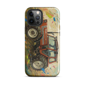 The Tractor Mugs Store iPhone 12 Pro Max FIAT 110-90 DT Splash Art | Tough Case for iPhone® Quality Farmers Merch