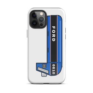 The Tractor Mugs Store iPhone 12 Pro Max Ford 6610 Bonnet Series | Tough Case for iPhone® Quality Farmers Merch