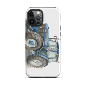 The Tractor Mugs Store iPhone 12 Pro Max Ford 8340 Watercolor | Tough Case for iPhone® Quality Farmers Merch