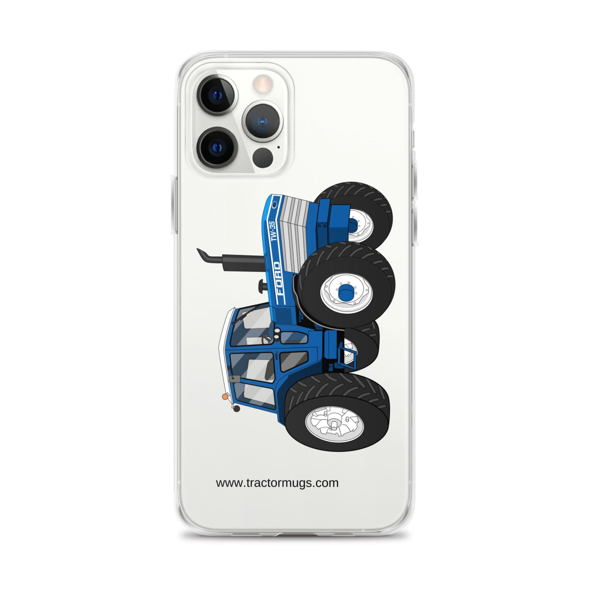 The Tractor Mugs Store iPhone 12 Pro Max Ford TW 35  |  Clear Case for iPhone® Quality Farmers Merch