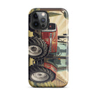 The Tractor Mugs Store iPhone 12 Pro Max Massey Ferguson 6180 | Art Deco Tough Case for iPhone® Quality Farmers Merch