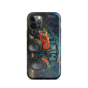 The Tractor Mugs Store iPhone 12 Pro SAME Explorer 105 (Stage V) Splash Art | Tough Case for iPhone® Quality Farmers Merch