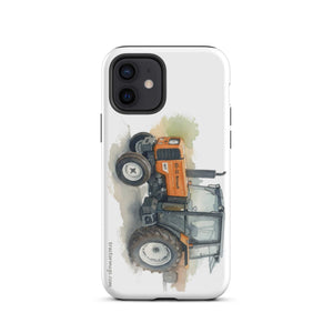 The Tractor Mugs Store iPhone 12 Renault 65-32 MX Watercolor | Tough Case for iPhone® Quality Farmers Merch