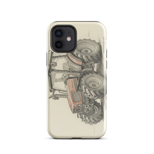 The Tractor Mugs Store iPhone 12 SAME Dorado Natural 70 (Stage V) Pencil Sketch | Tough Case for iPhone® Quality Farmers Merch