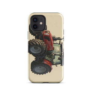 The Tractor Mugs Store iPhone 12 SAME Explorer 105 (Stage V) Oil Painting | Tough Case for iPhone® Quality Farmers Merch