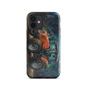 The Tractor Mugs Store iPhone 12 SAME Explorer 105 (Stage V) Splash Art | Tough Case for iPhone® Quality Farmers Merch